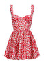 Bustier Balloon Mini Dress